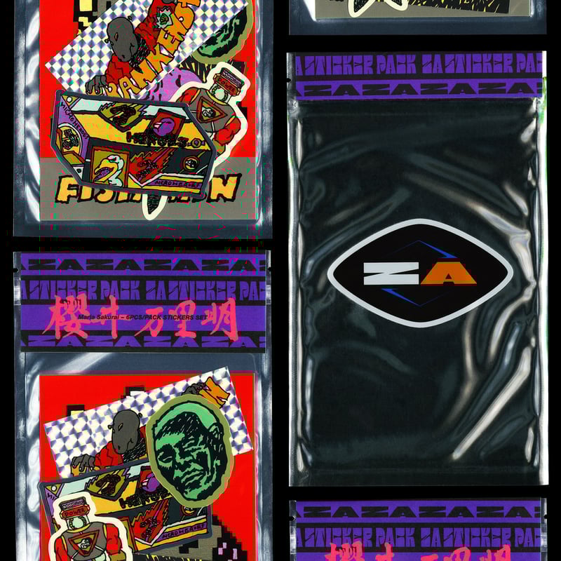 ZA STICKER PACK - Maria Sakurai | ZA