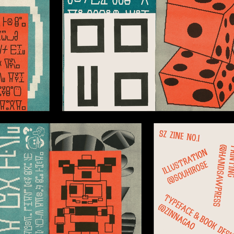 SZ ZINE No.1 - Sou Hirose & Zin Nagao | ZA