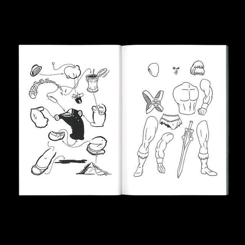 【原画】『知の汗』 原画】『知の汗』