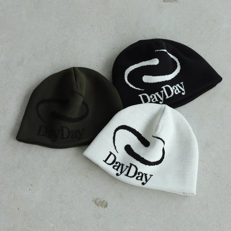 spin logo beanie