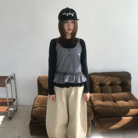 tag frill set tops