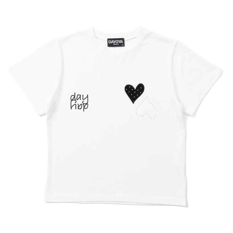 HTH、Glitter Heart Logo Cropped Tee glitter cropped tee – YZ