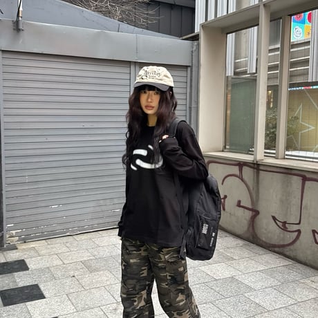 spin logo L/S tee
