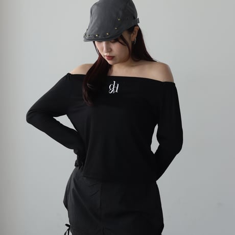 dds logo off  shoulder tops