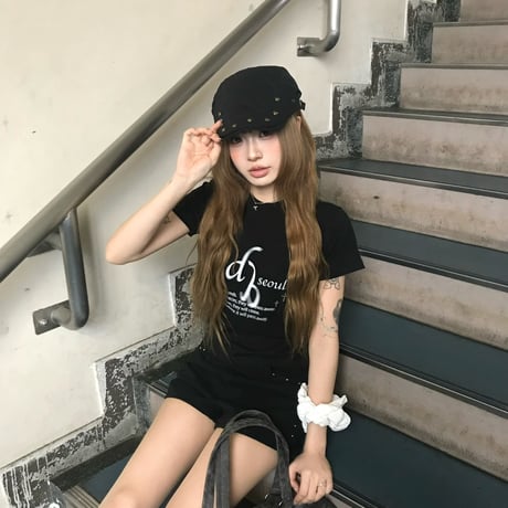 dd cross logo cropped tee