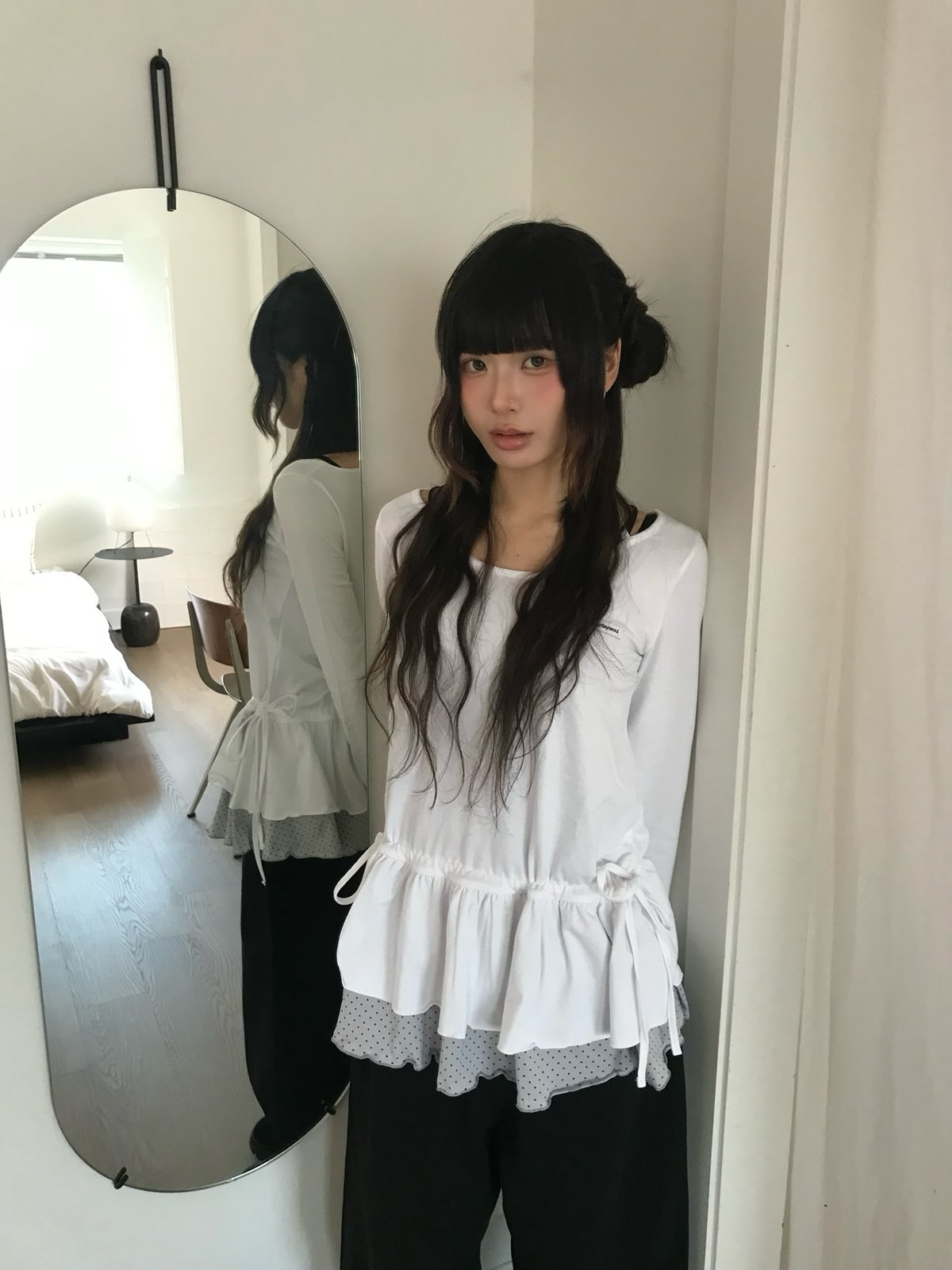 tag dot frill tops | DAY DAY seoul's STORE