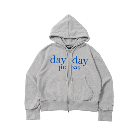 s,logo doublezip hoodie