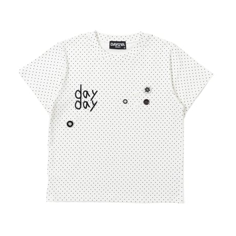 button logo cropped tee