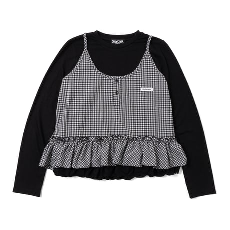 tag frill set tops
