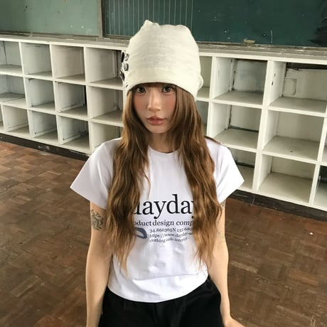 block category logo cropped tee