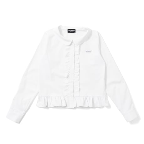 tag frill L/S shirt
