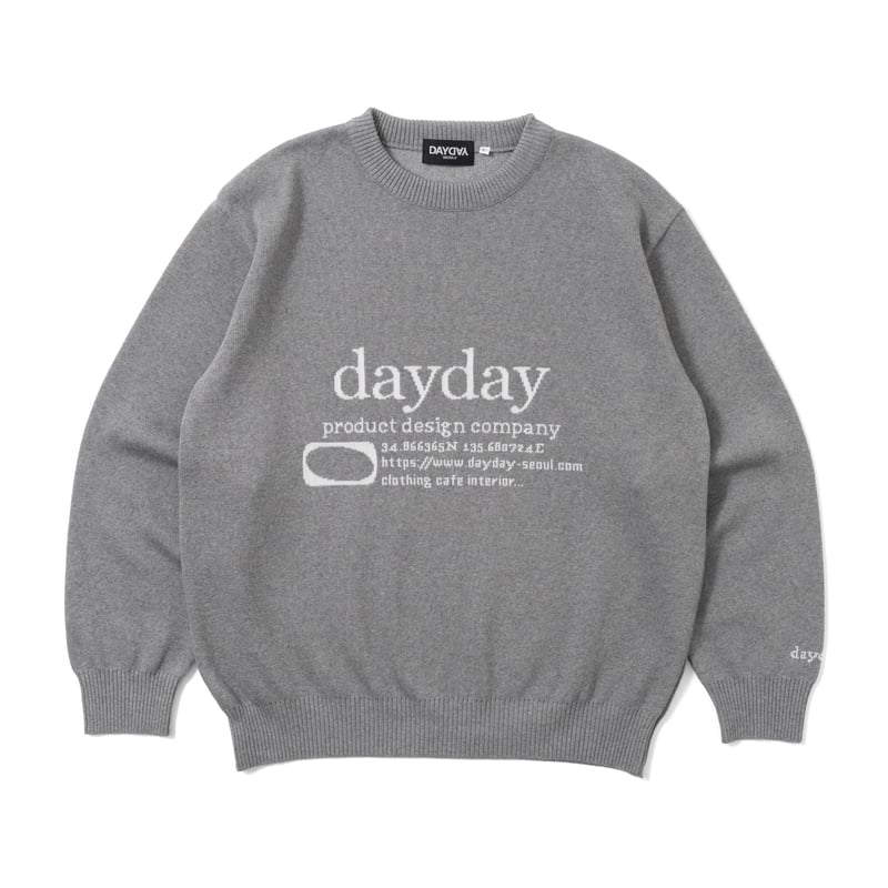 category logo knit | DAY DAY seoul's STORE