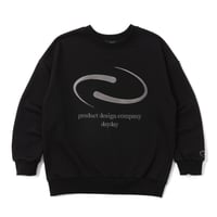 spin logo crewneck sweatshirt