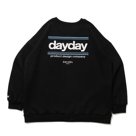 line logo crewneck sweatshirt