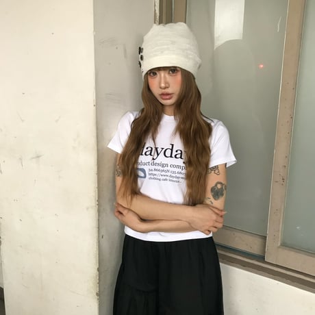 block category logo cropped tee