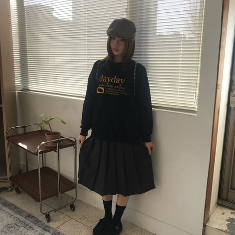 category logo crewneck sweatshirt