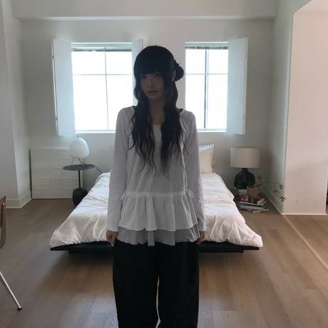 tag dot frill tops