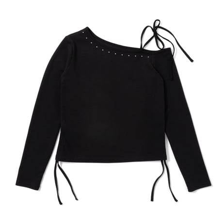studs off shoulder tops