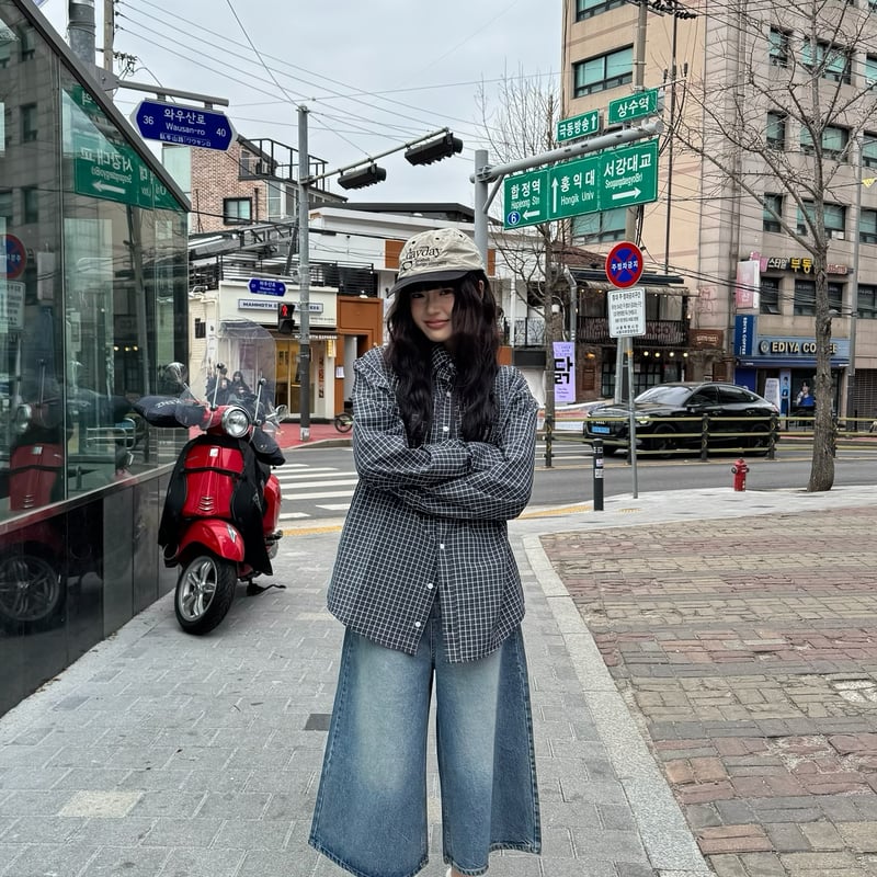 block zip L/S shirt | DAY DAY seoul's STORE