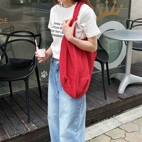 【SAMPLE SALE】mesh tote bag