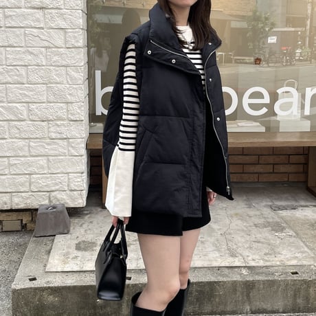 vintage taffeta down vest