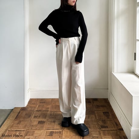 【SAMPLE SALE】straight slacks pants