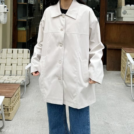 【SAMPLE SALE】soutien collar spring coat