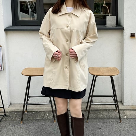 【SAMPLE SALE】soutien collar spring coat