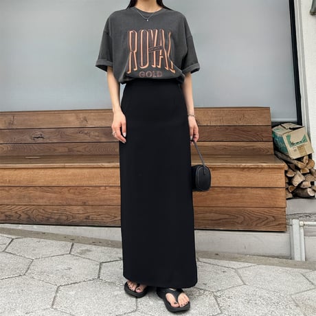 【SAMPLE SALE】narrow back slit skirt