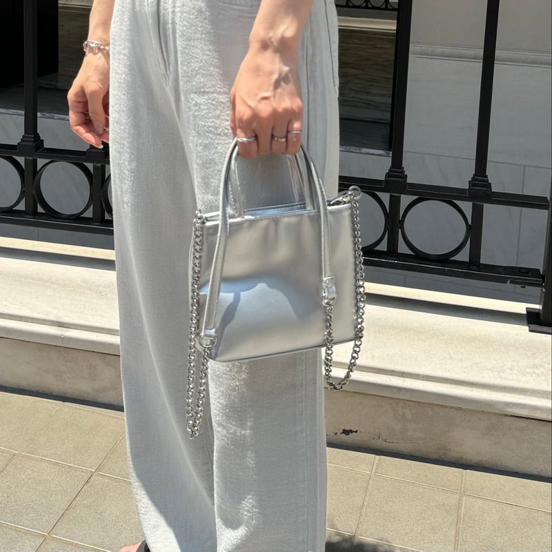 2way mini tote chain bag | LE MORE