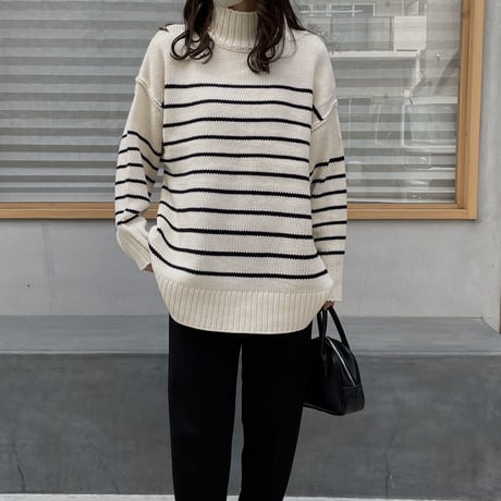 loose border turtle knit