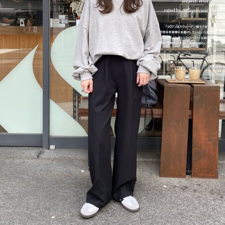 【SAMPLE SALE】straight slacks pants