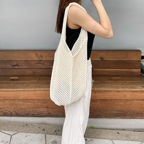 【SAMPLE SALE】mesh tote bag