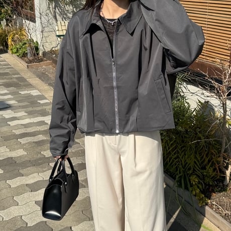 【SAMPLE SALE】short zip blouson