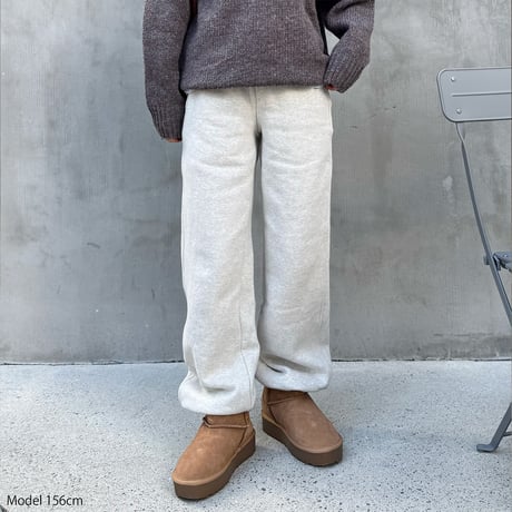 wool lining sweat pants