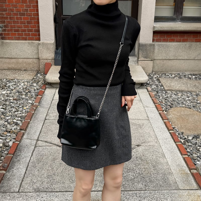 2way mini tote chain bag | LE MORE
