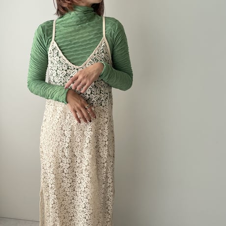 【SAMPLE SALE】sheer wave turtle tops