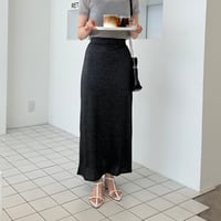 narrow glitter skirt