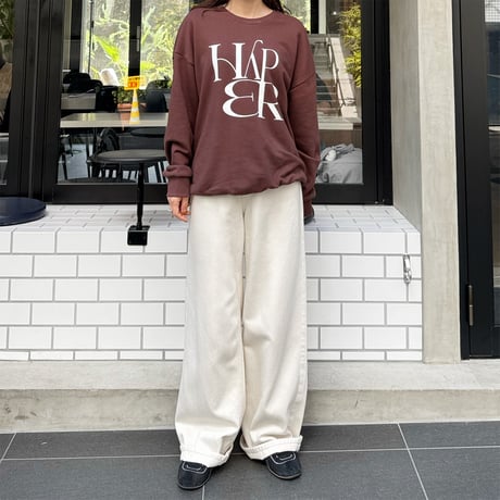 front logo sweat