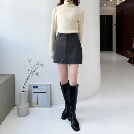 ester twill mini skirt