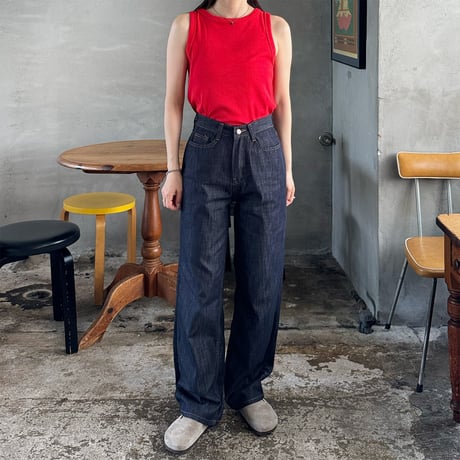 【SAMPLE SALE】simple rib tank