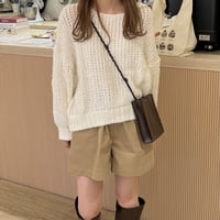 mohair touch knit