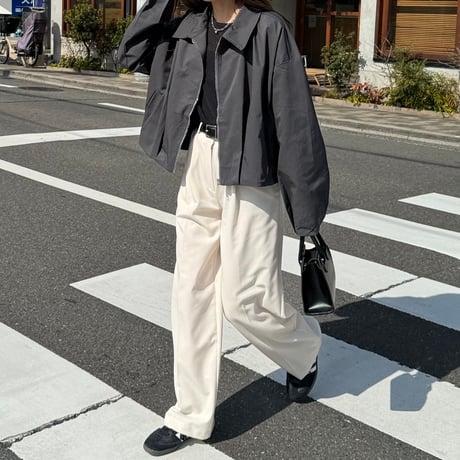 【SAMPLE SALE】short zip blouson