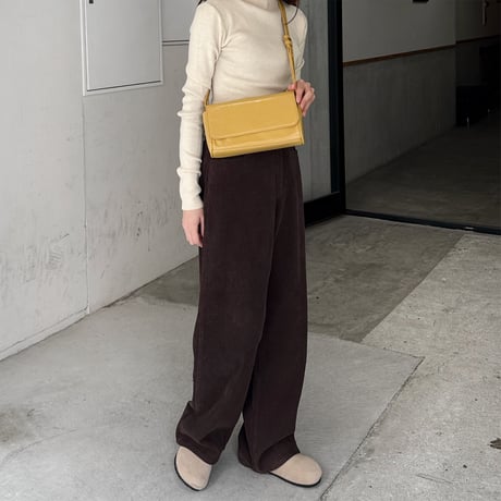 【SAMPLE SALE】rectangle shoulder bag
