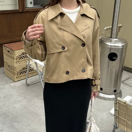 short trench coat