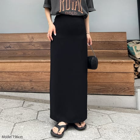 【SAMPLE SALE】narrow back slit skirt
