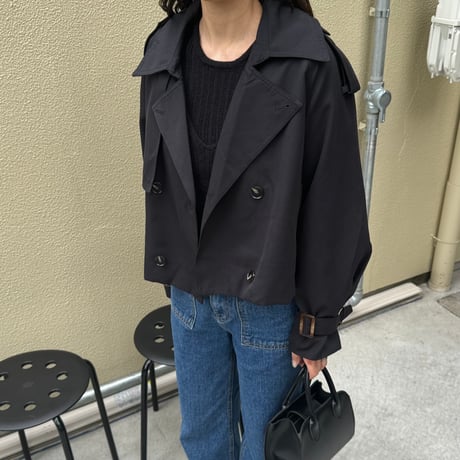 short trench coat
