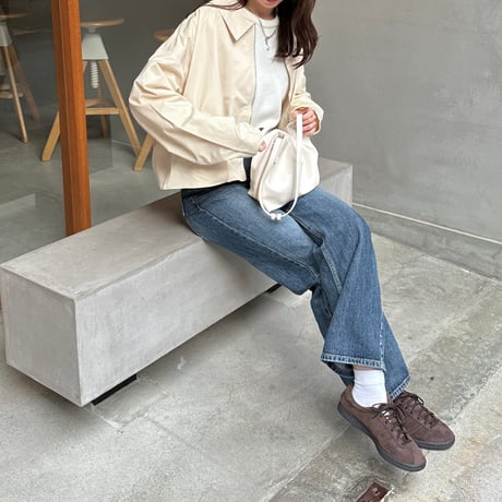 【SAMPLE SALE】short zip blouson
