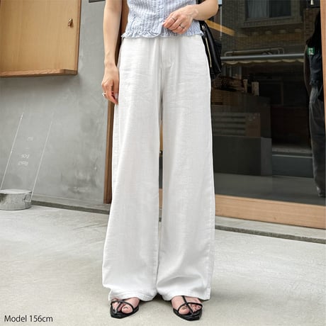 【SAMPLE SALE】cotton linen denim