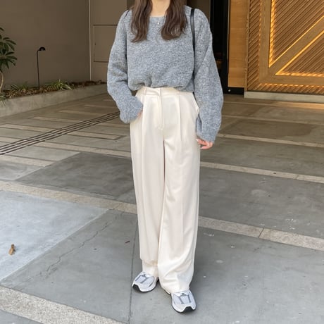 【SAMPLE SALE】straight slacks pants